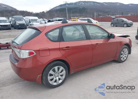 2010 Subaru Impreza 2.5I z USA, uszkodzony, nr VIN JF1GH6A66AH827779